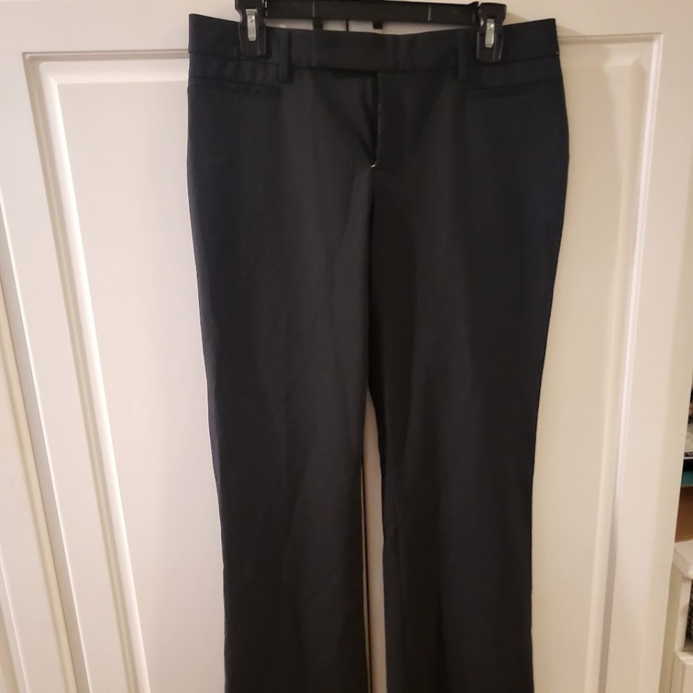 Gap Modern Boot Cut Black Pants Stretch Size 4